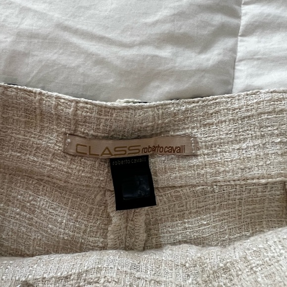 Roberto Cavalli Tweed Shorts - Picture 2 of 8